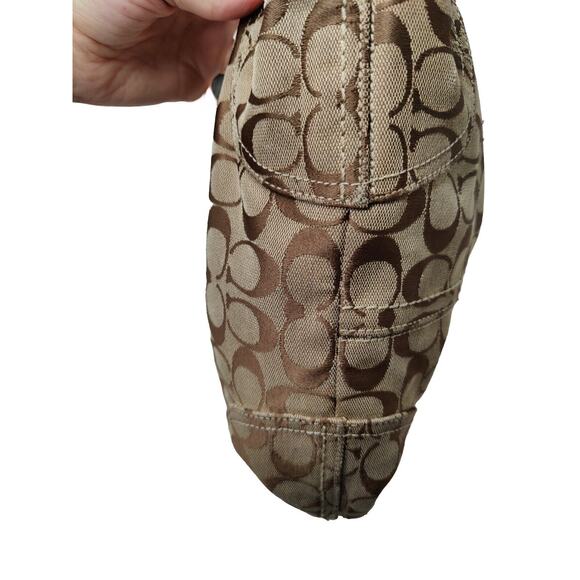 Tan Vintage Y2K Coach Crossbody Shoulder Bag - Picture 5 of 11